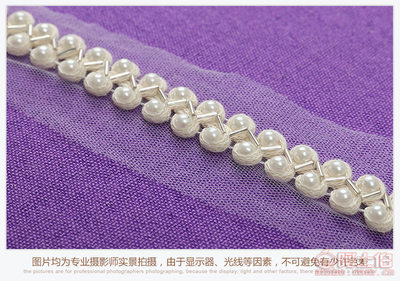 【金世佳廠家直銷滌綸絲手工釘珠珠管條碼花邊女裝時尚婚紗花邊輔料1088-1】深圳市福田區金世佳服裝輔料廠 - 產品庫